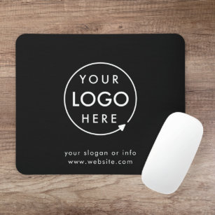 Logo Business Corporate Company Minimalist Mouse Pad