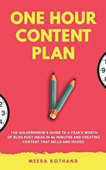 One hour content plan